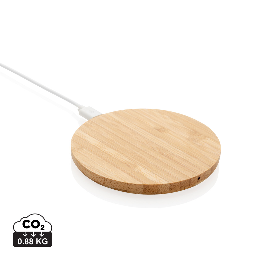 „Bamboo“ 5 W apvalus belaidis įkroviklis