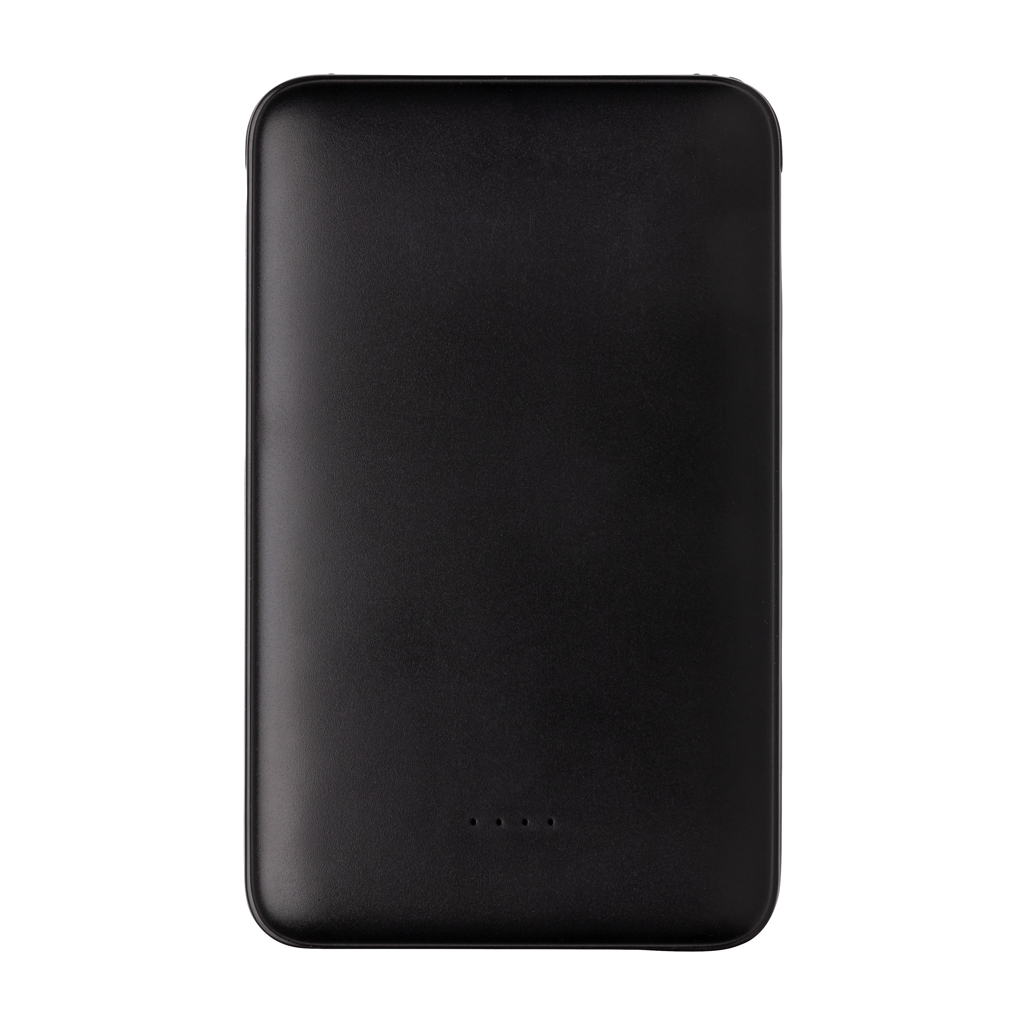 5 000 mAh kišeninis išorinis akumuliatorius su integruotais kabeliais - Image 8