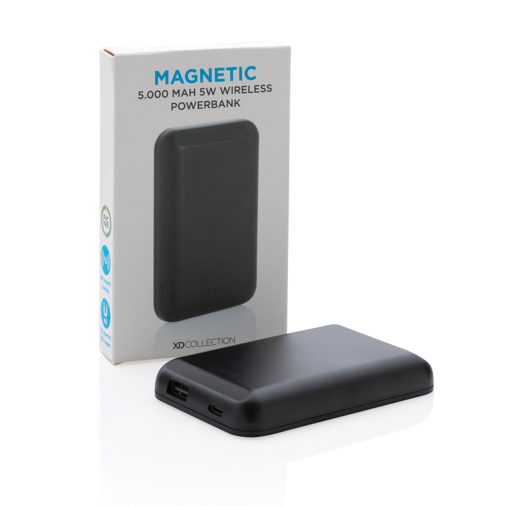 Magnetinis 5 000 mAh 5 W belaidis išorinis akumuliatorius - Image 13