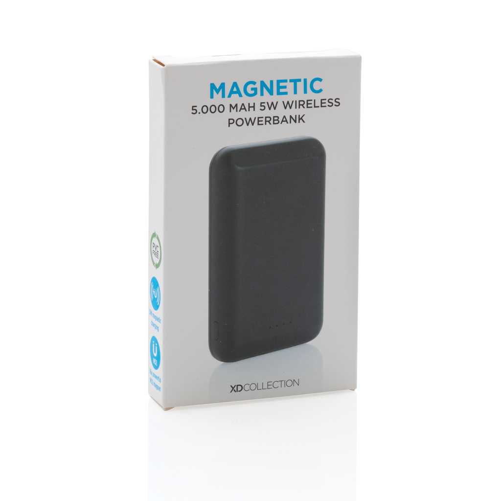 Magnetinis 5 000 mAh 5 W belaidis išorinis akumuliatorius - Image 14