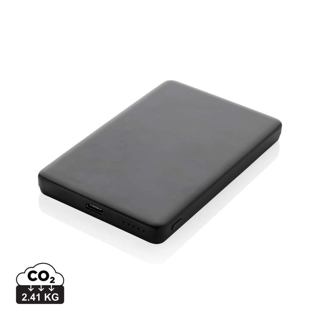 „Orion RCS“ iš perdirbto aliuminio pagamintas 5000 mAh, 5 W galios magnetinis išorinis akumuliatorius