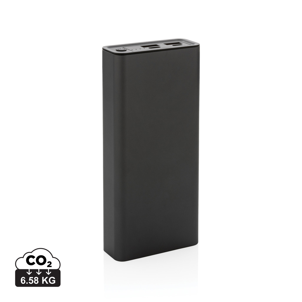 „Terra RCS“ perdirbtas 20 W aliuminio išorinis akumuliatorius, 20 000 mAh