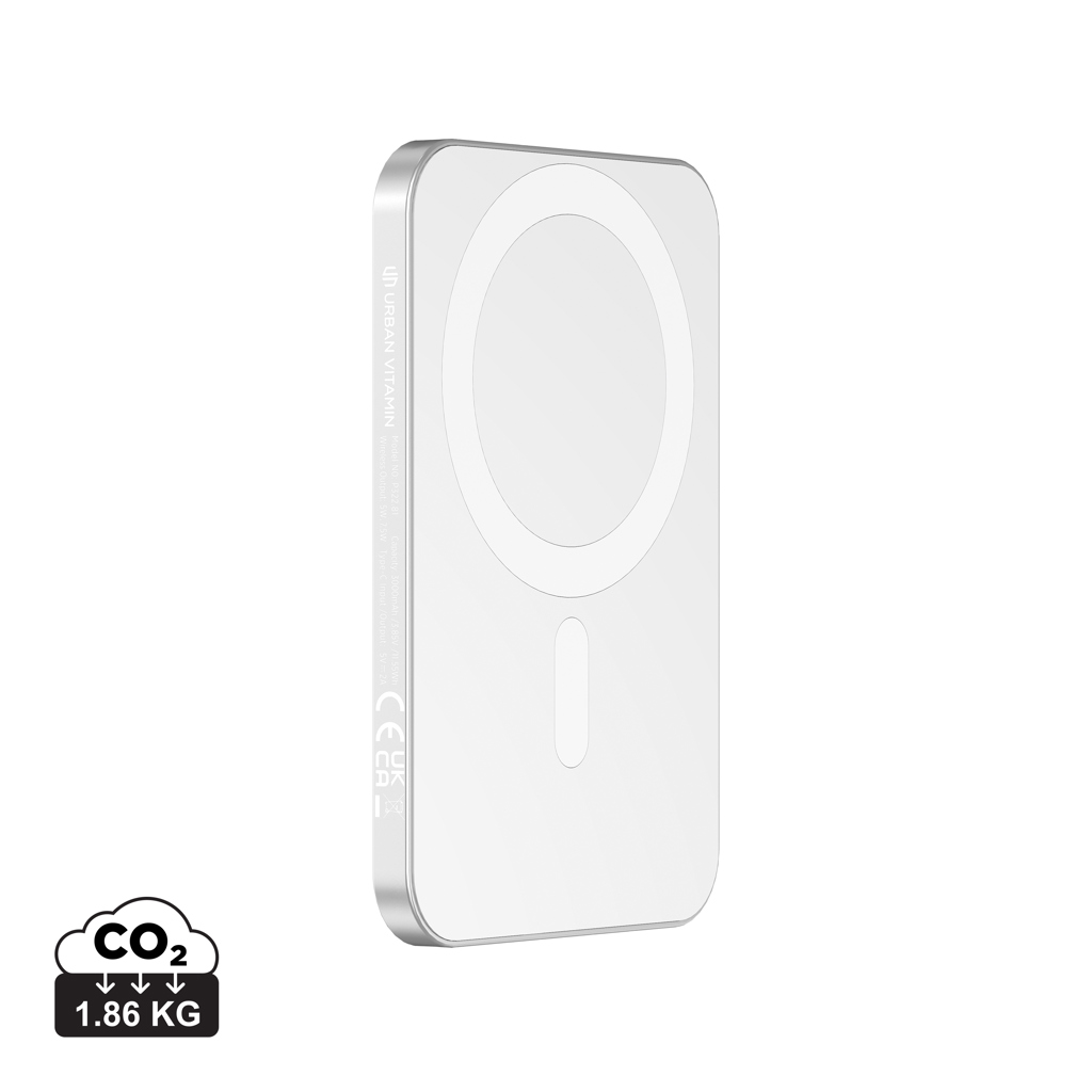 „Urban Vitamin“ Burbank RCS plastikinis/aliuminis 3000 mAh išorinis akumuliatorius