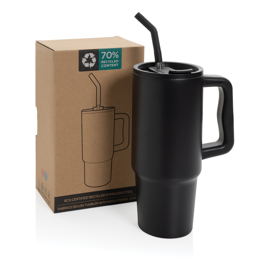 „Embrace Deluxe“ RCS perdirbto nerūdijančio plieno puodelis, 900 ml - Image 4