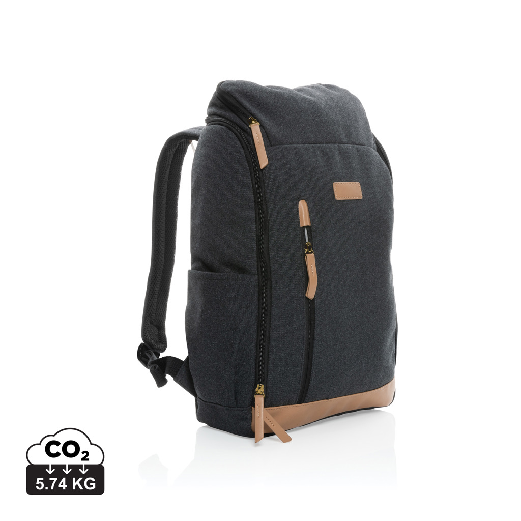 „Impact AWARE™“ 16 oz. perdirbto kanvaso 15" nešiojamojo kompiuterio kuprinė