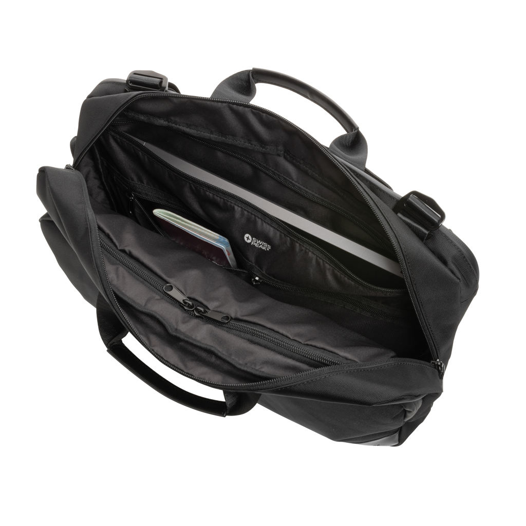 „Swiss Peak Aware™“ verslo klasės 2-in-1 nešiojamojo kompiuterio kuprinė - Image 11