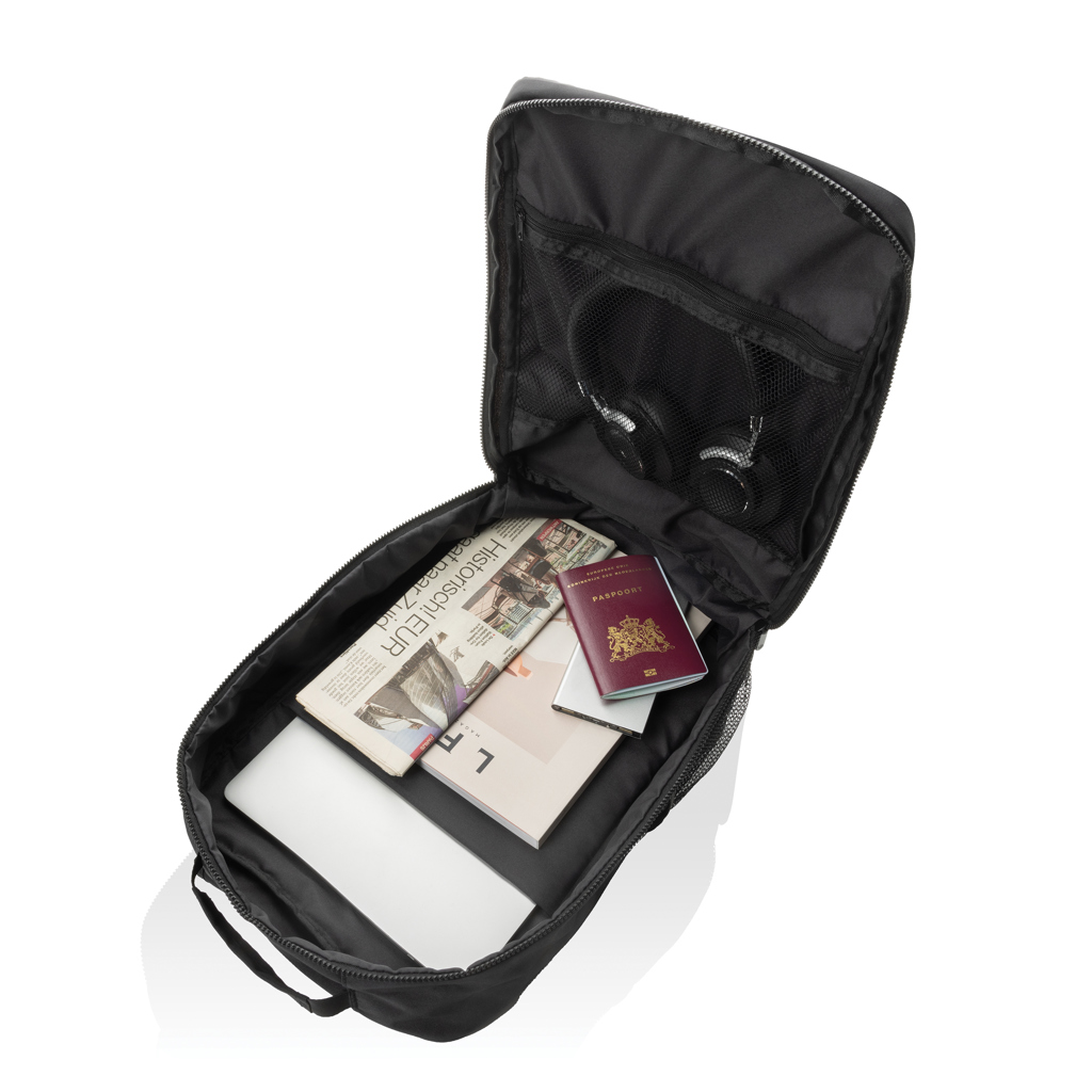 „Swiss Peak Aware™ RPET Essential“ 15,6 colių nešiojamojo kompiuterio kuprinė - Image 8