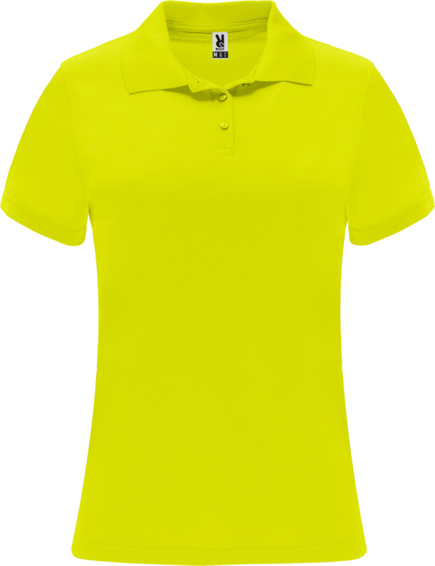 „Monzha“ 150 g/m² moteriškas sportinis polo marškinėlis su trumpomis rankovėmis
