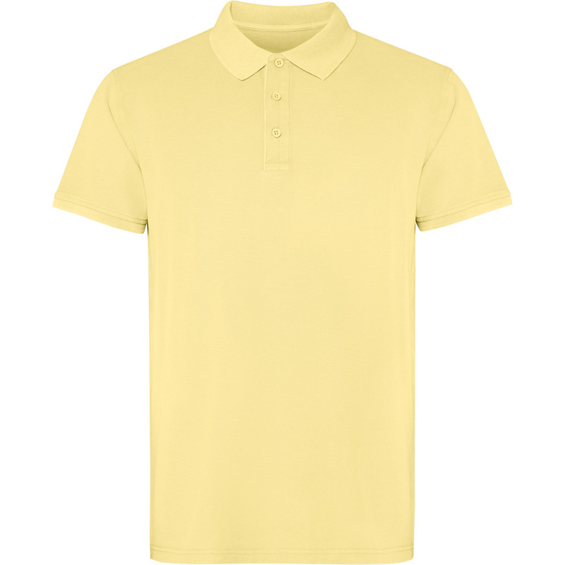 „Cobain“ 200 g/m² trumpomis rankovėmis unisex polo marškinėliai