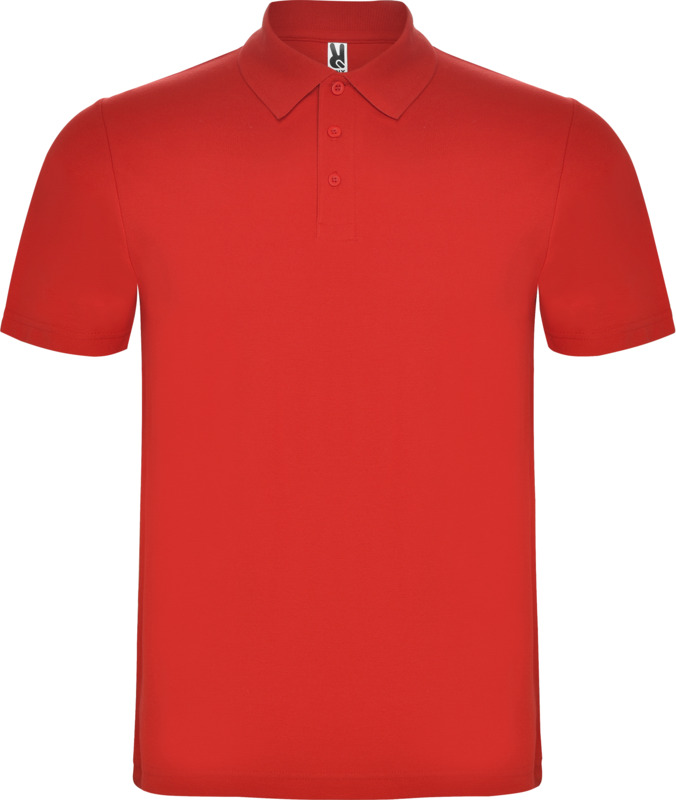 „Austral“ 180 g/m² trumpomis rankovėmis unisex polo marškinėliai - Image 5