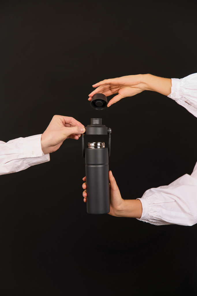VINGA „Baltimore Trek“ RCS perdirbta nerūdijančio plieno butelis, 600 ml - Image 9