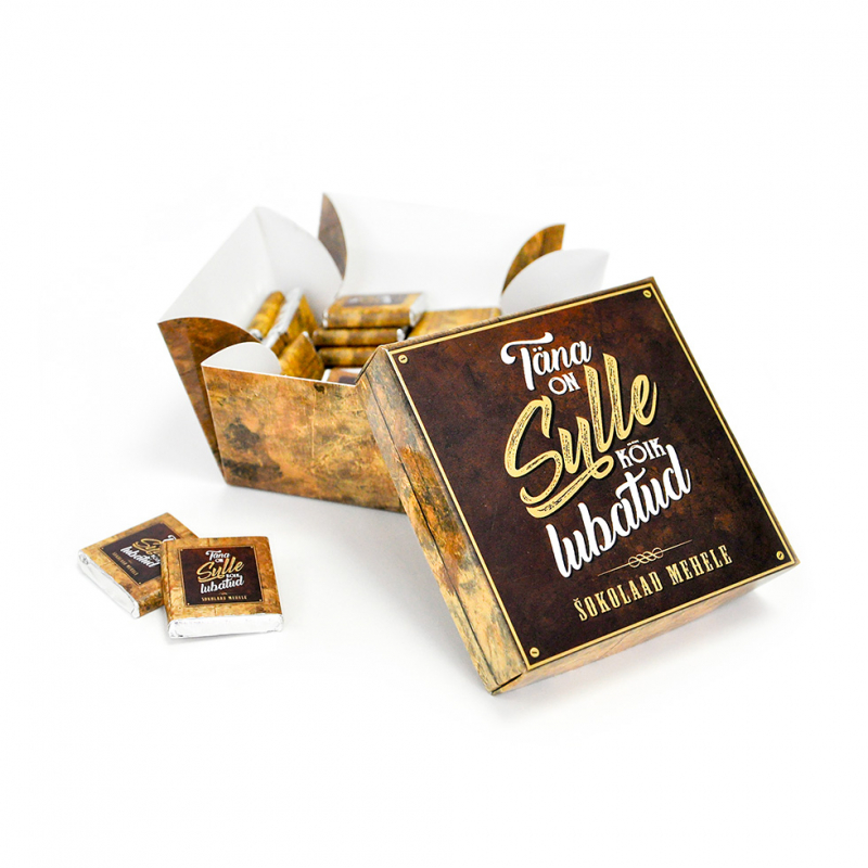 Šokolado rinkinys „Cube“ 150 g