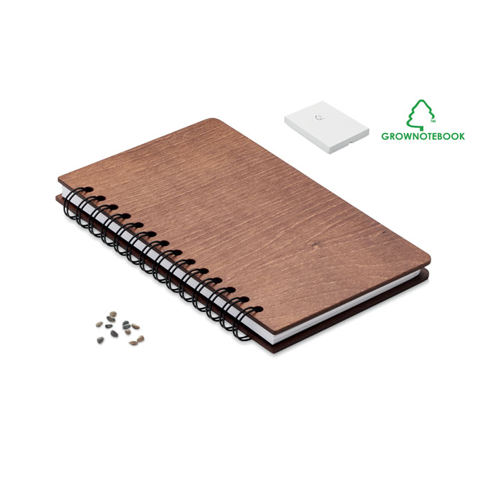 A5 dydžio beržo medžio GROWBOOK™