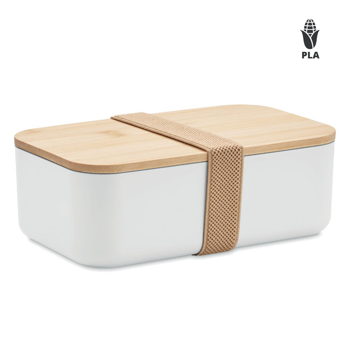 PLA kukurūzų medžiagos pietų dėžutė, 1000 ml - Image 2