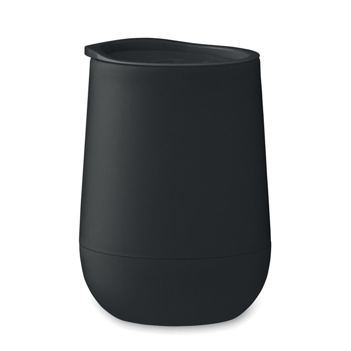 PP dvigubos sienelės stiklinė, 300 ml