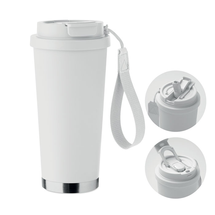 Dvigubos sienelės stiklinė, 500 ml - Image 7