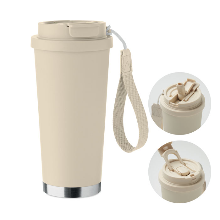 Dvigubos sienelės stiklinė, 500 ml - Image 8