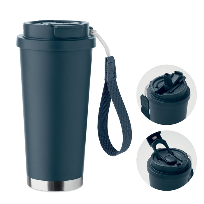 Dvigubos sienelės stiklinė, 500 ml - Image 9