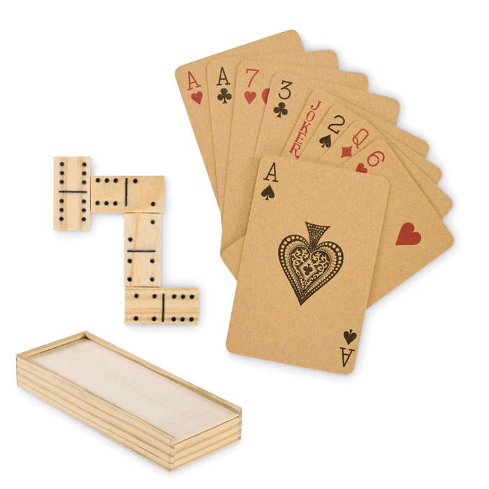 „Domino“ ir kortų rinkinys