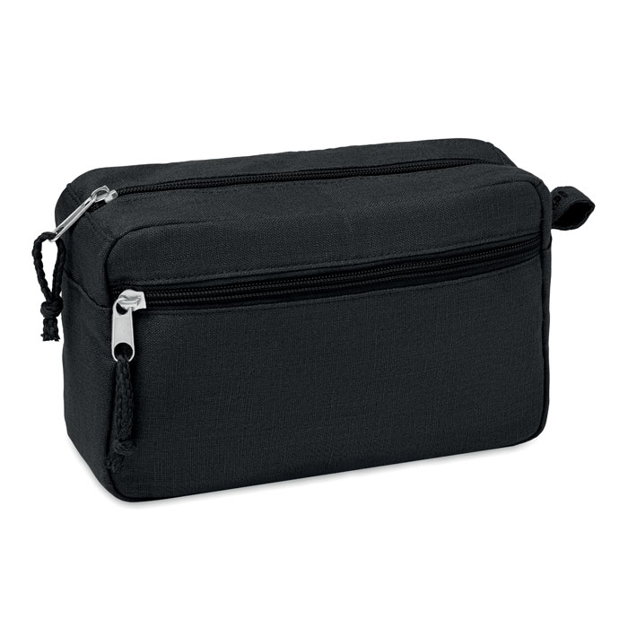 Kanapių audinio tualeto reikmenų krepšelis, kanapės, 200 gr/m²