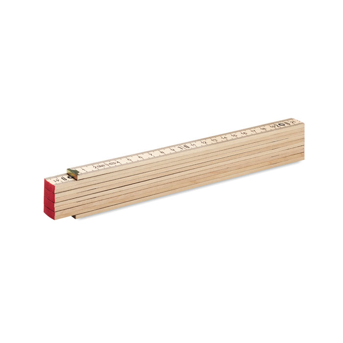 Dažytojo liniuotė iš medžio, 2 m
