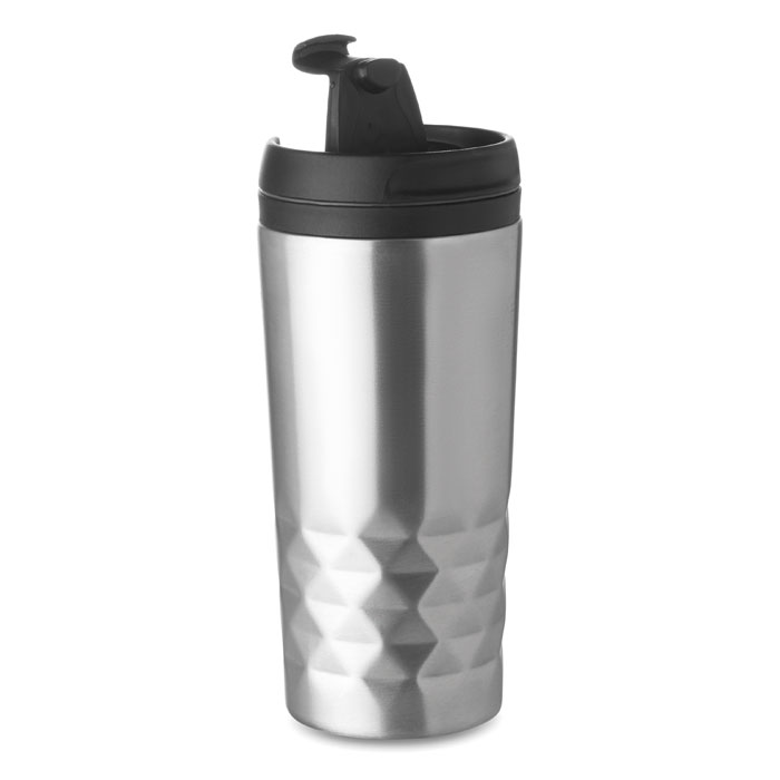Dvigubos sienelės kelioninis puodelis, 280 ml