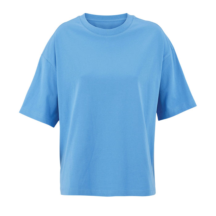Kvadratinio silueto moteriškas oversize marškinėlis - Image 12