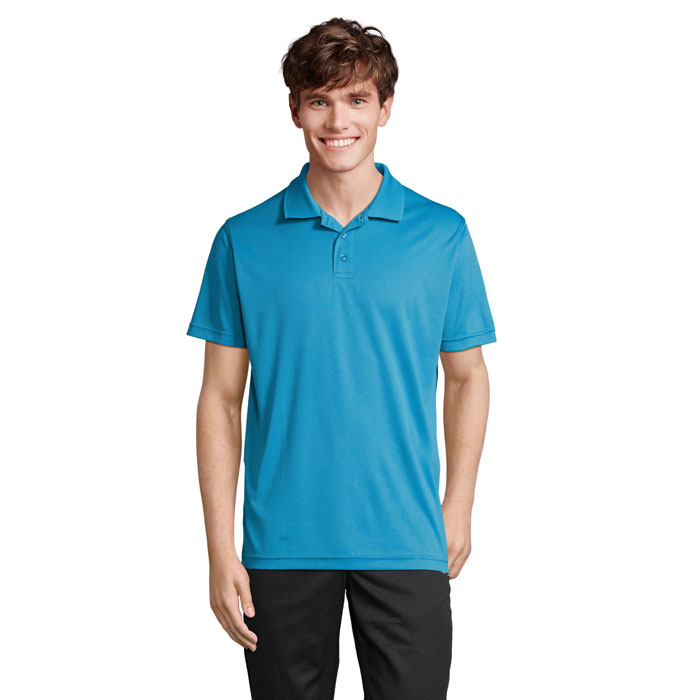 „PITCHER“ UNISEX POLO MARŠKINĖLIAI