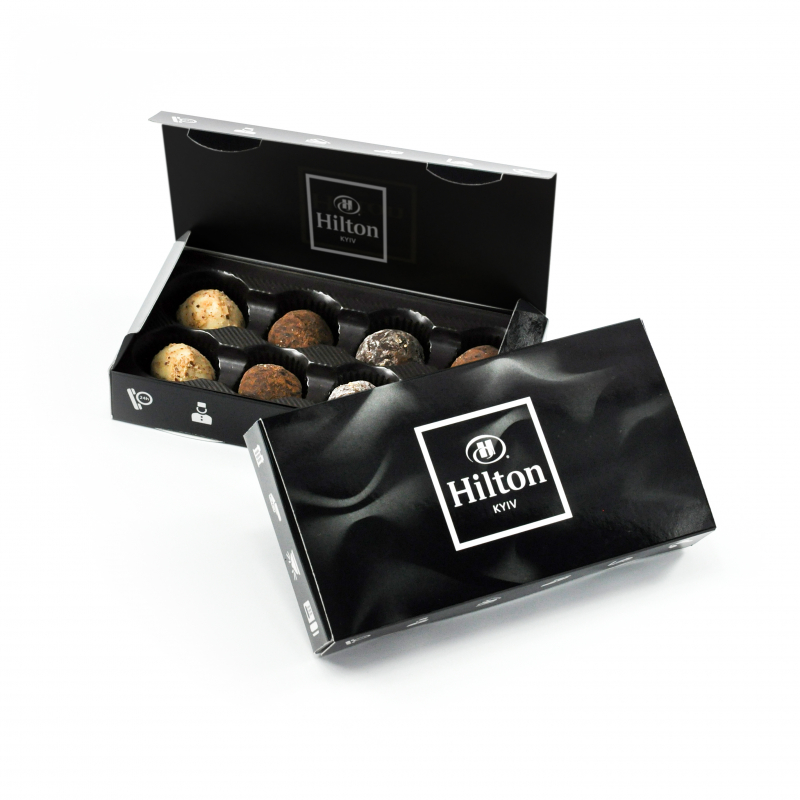 Truffle dėžutė „Knyga“ 100 g
