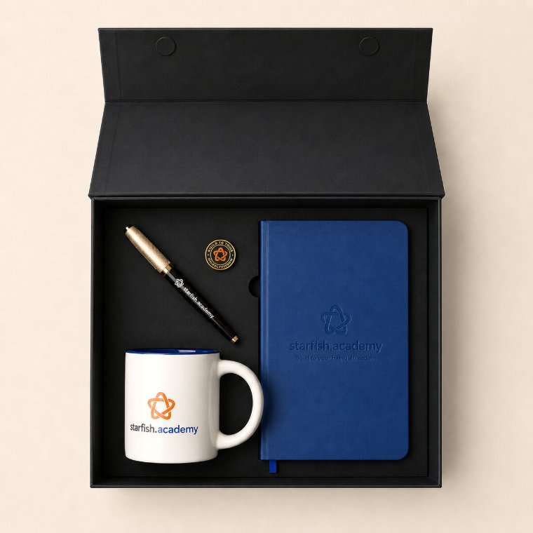 „Welcome Kit“ rinkinys naujam darbuotojui