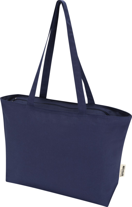 Ningbo 320 g/m² medvilninė rankinė su užtrauktuku, 15 l talpos - Image 3