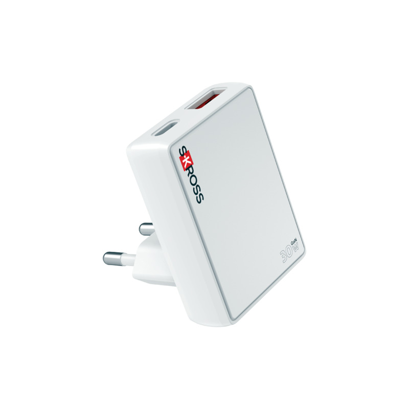 SKROSS® „Slim“ 30 W Europos sieninis įkroviklis