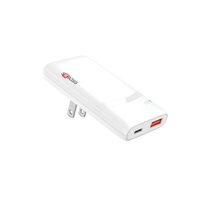 SKROSS® „Klip Slim“ 65 W daugiafunkcinis įkroviklis