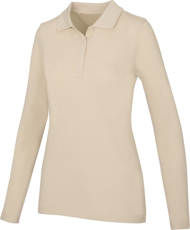 „Calgary“ 180 g/m² moteriškas polo marškinėlis su ilgomis rankovėmis - Image 2