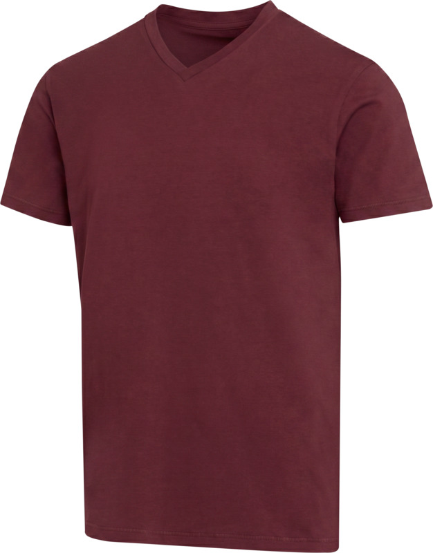„Balfour“ 200 g/m² trumpomis rankovėmis, su V formos iškirpte, unisex OCS ekologiškas marškinėlis - Image 3