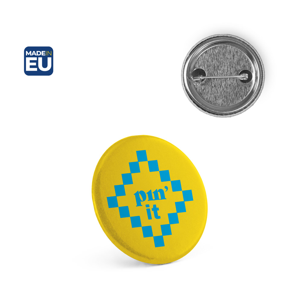 Button PIN 3. Button pin badge