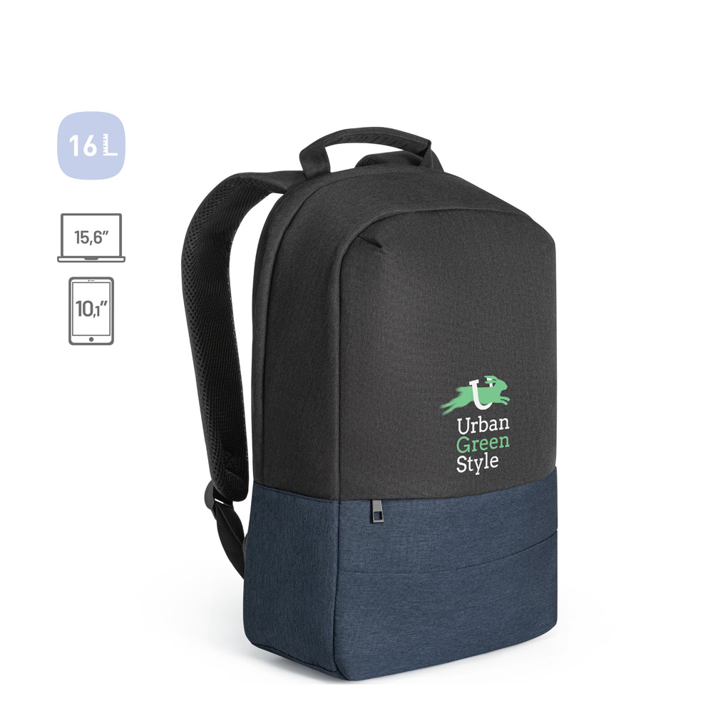 GENOA BPACK. Nuo vagystės apsaugotas kuprinė iš 600D didelio tankio perdirbto poliesterio - Image 5