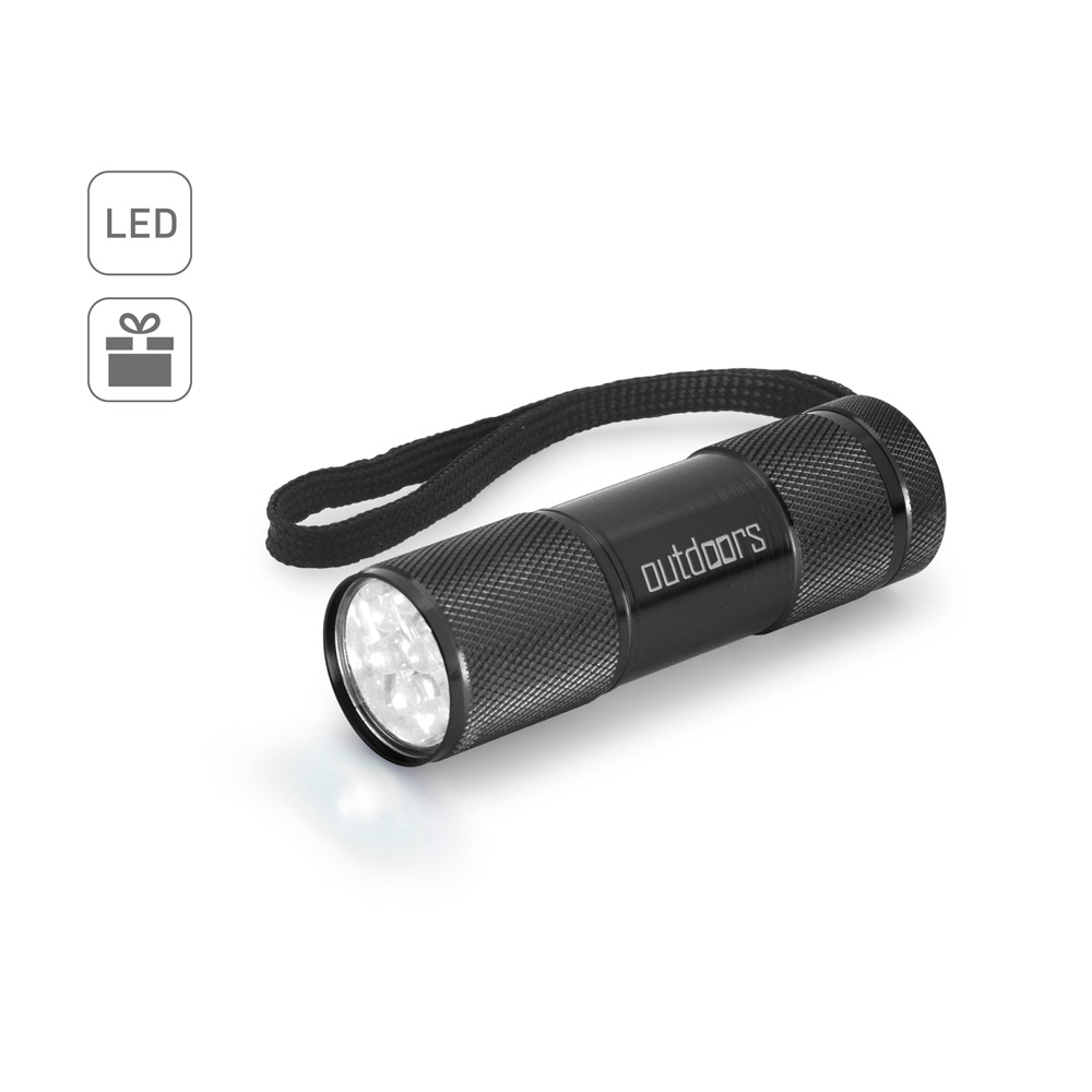 FLASHY. Aliuminio žibintuvėlis su 9 šviesos diodais - Image 3