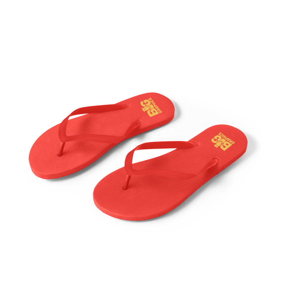 MAUPITI L / XL. Patogios šlepetės su PE pado ir PVC dirželiu - Image 3