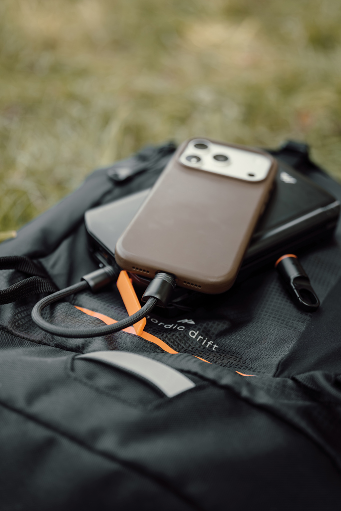 „Nordic Drift Everest“ USB-C 60 W greitojo įkrovimo karabinas su kabeliu - Image 6