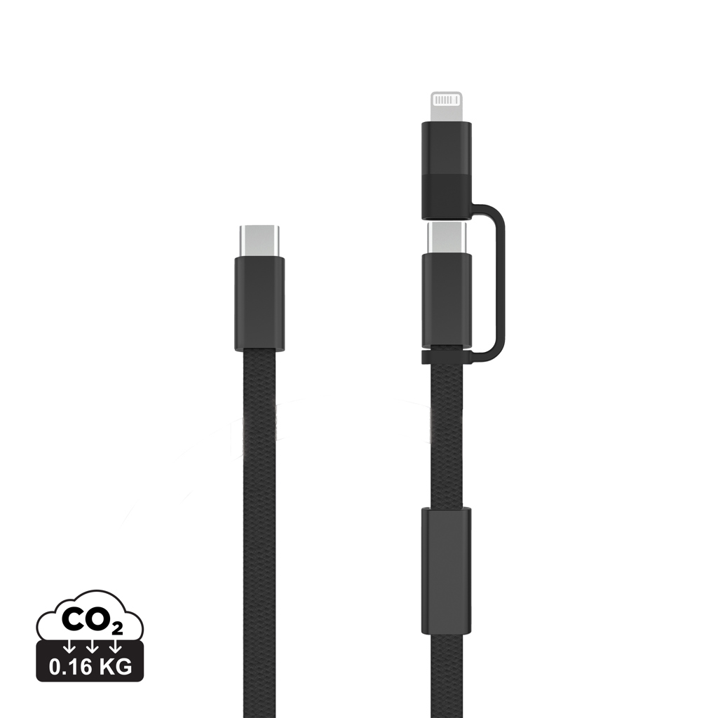 „Arc RCS“ 60 W, 120 cm, „2-in-1“ greitojo įkrovimo laidas