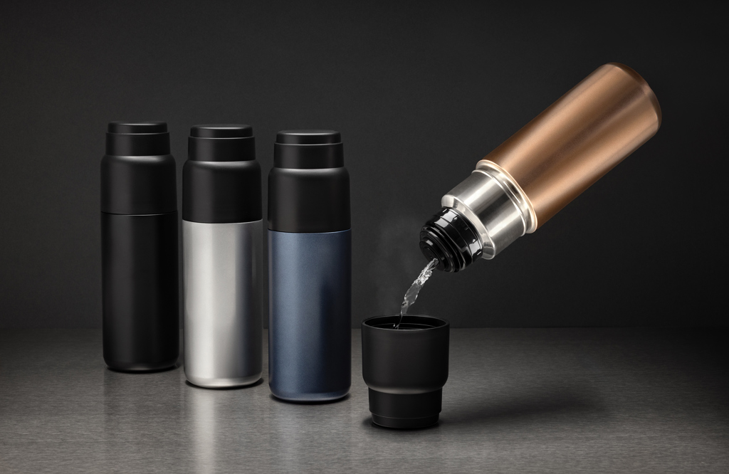 „Thermocup RCS“ vakuuminis termosas iš perdirbtų medžiagų su puodeliu, 500 ml - Image 9
