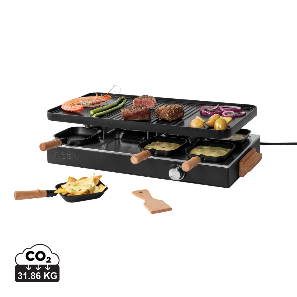 „BOSKA Raclette Gourmet Party“, 8 asmenims (ES F tipo)