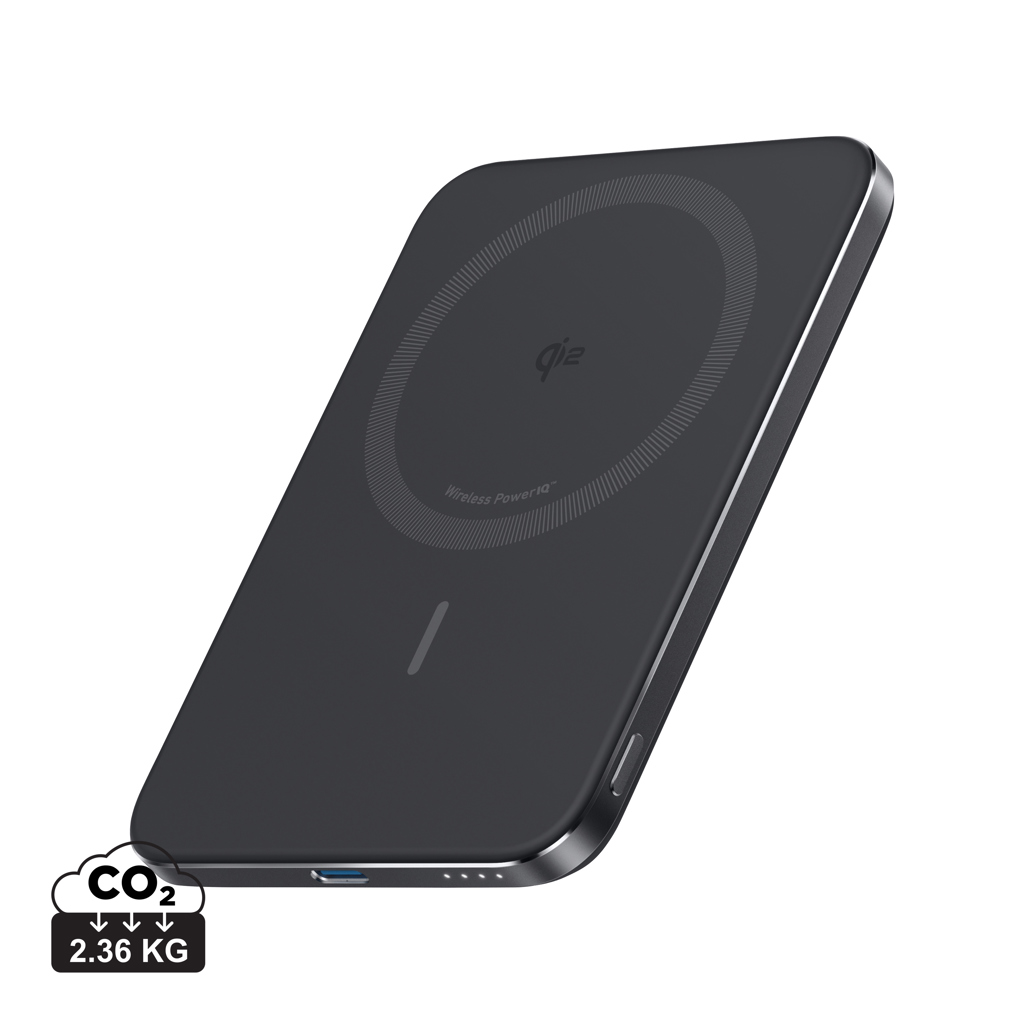 „Anker Nano“ belaidis išorinis akumuliatorius „5K 15W MagGo slim Qi 2.0“
