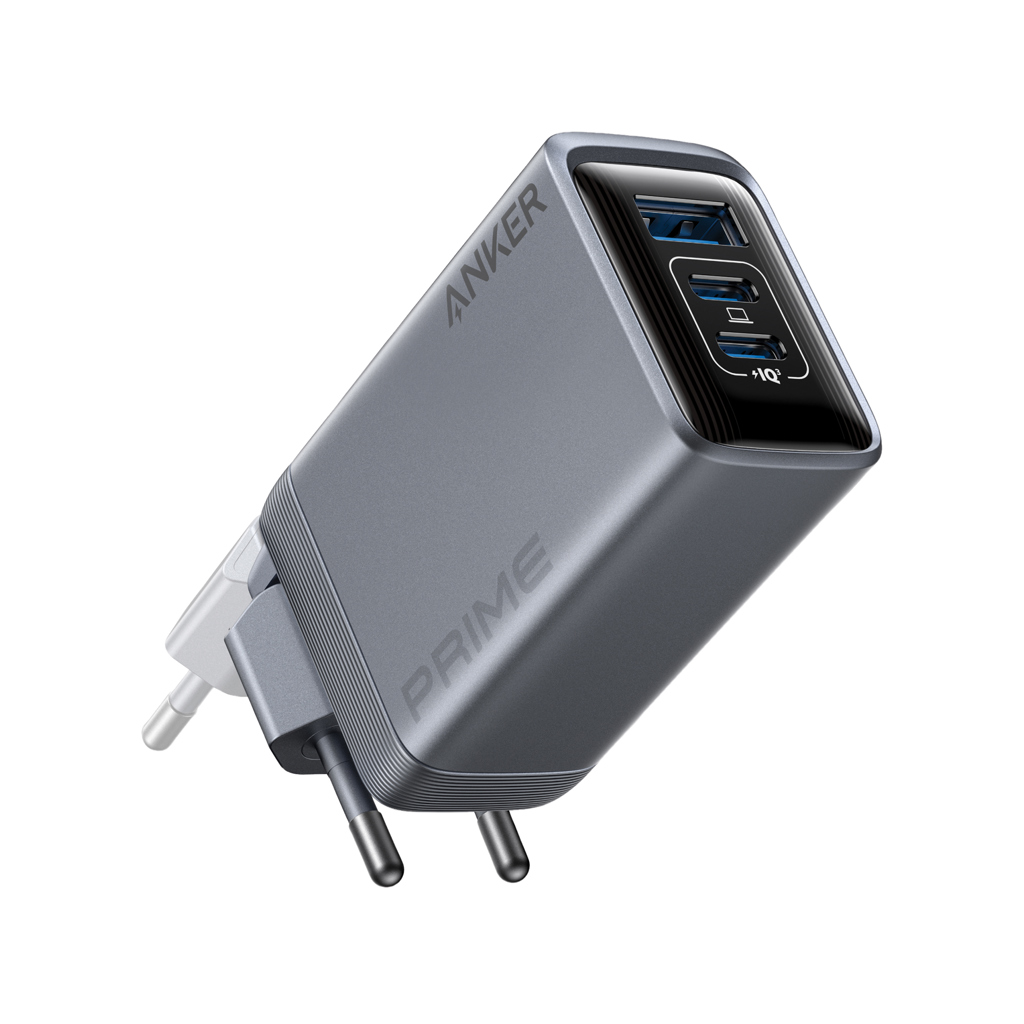 „Anker Prime“ įkroviklis (100 W, 3 jungtys, GaN)