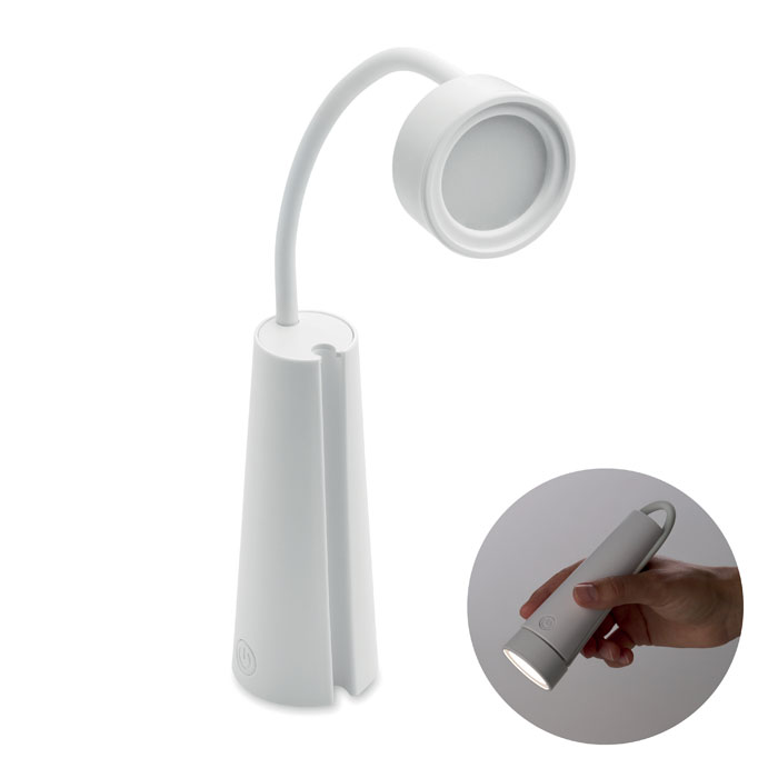 2-in-1 stalo lempa ir žibintuvėlis