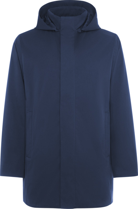 Unisex parka su paminkštintu gaubtu