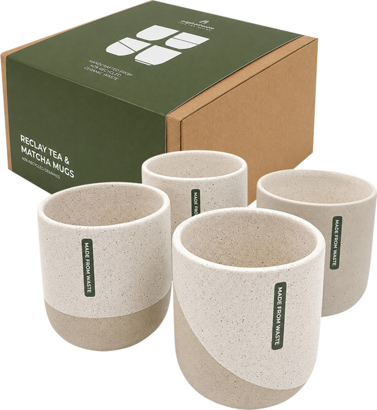 „Originalhome Reclay“ 350 ml arbatos ir matcha puodelių rinkinys