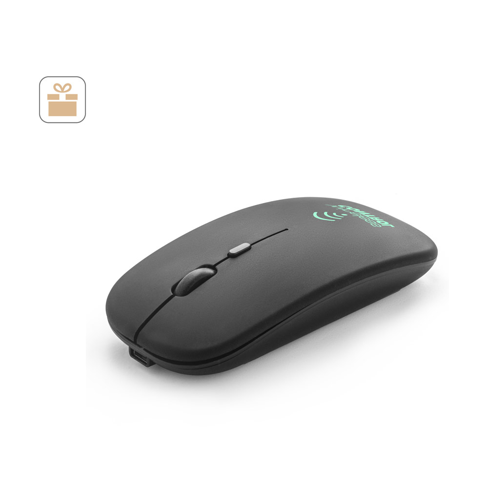 KHAN. Belaidė pelė su 500 mAh baterija, pagaminta iš perdirbto ABS (100 % rABS) - Image 6