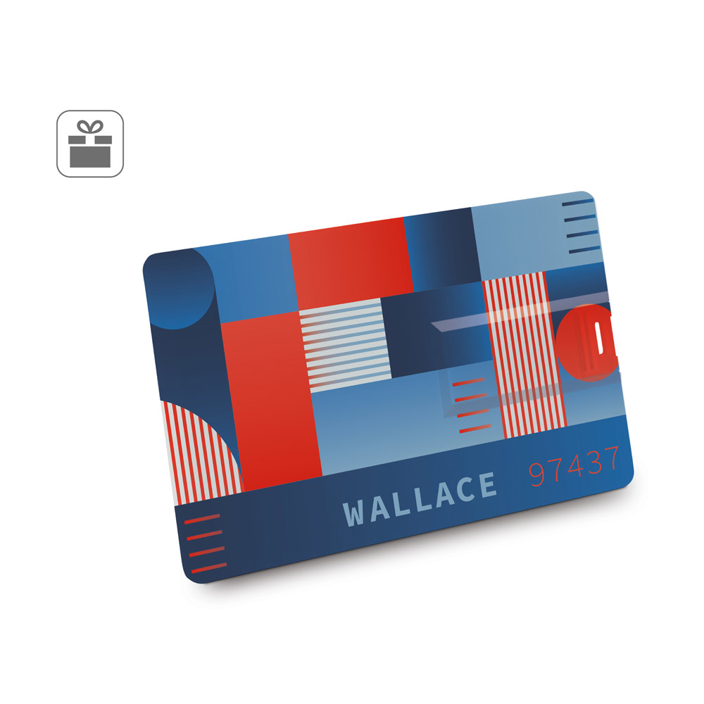 WALLACE 8 GB. USB atmintinė „UDP“ su 8 GB talpa, pagaminta iš ABS - Image 4